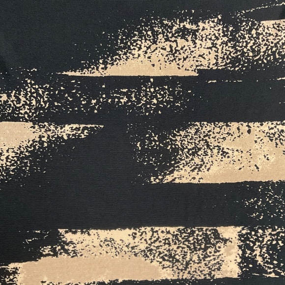 BCBGMaxAzria Black Wrap Mini Dress Size M - Picture 8 of 8